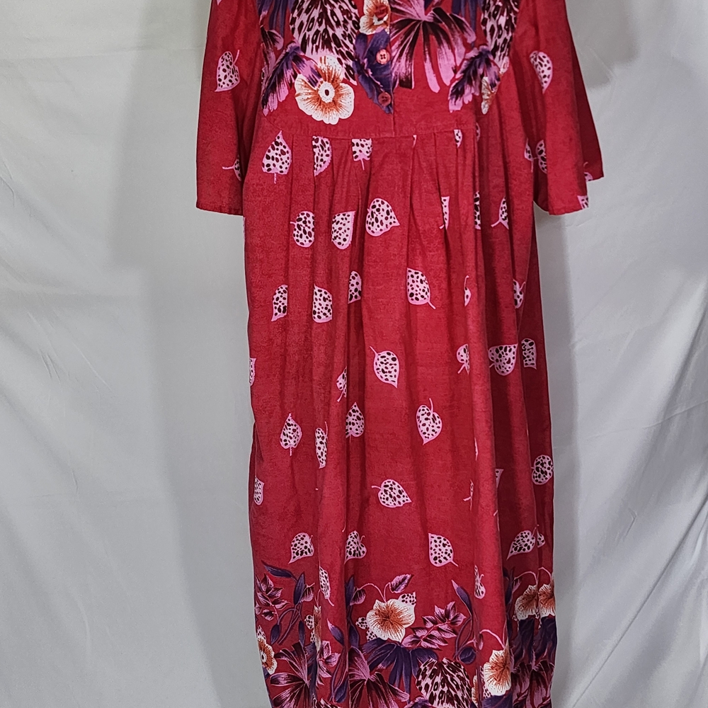 Fuchsia Floral Kaftan (2xl)
